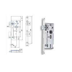K 104 P/L 72/60 BZn z�mok d�zick�
