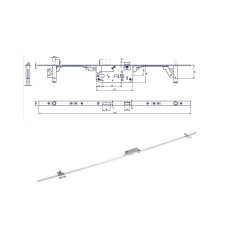 K 119 P/L 90/80 BZn z�mok bezpe�nostn� 3-cestn�