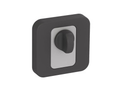 PEM WC rozeta �ierna - biela leskl� T-004-120 P68/P60
