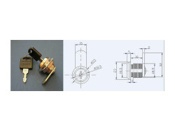 AVES 103-16 Ni  lamelov� z�mok