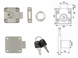 AVES 138 G-22 Ni  zasuvkovy z�mok