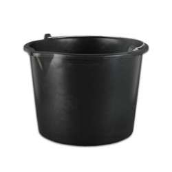 Vedro stavebn� s v�levkou, plast 12l �ierne